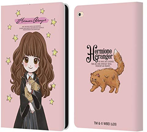 Head Case Designs Officially Licensed Harry Potter Hermione Granger Deathly Hallows XXXVII Leather Wallet Case Compatible With Apple iPad Air 2 (2014)