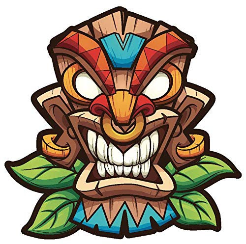 Adesivi riflettenti per casco moto decorativo polinesiano