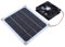 Solar Powered Attic Fan System, Powerful Vent Fan and 10W Solar Panel Set for Green House, Attic, Gable, Warehouse Cooling Ventilation