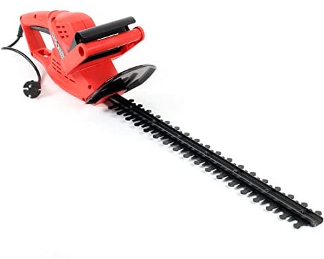 Wiltec Tagliasiepi 520 W Lunghezza di taglio 450mm Freno Rapido Protezione per le mani