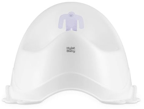 Hylat Baby Töpfchen für Kinder - Junge/Mädchen ab ca. 2 Jahre, auch zum Windelfrei und Töpfchentraining, Farbe:weiß, Motiv:Yeti, Marke:Hylat Baby