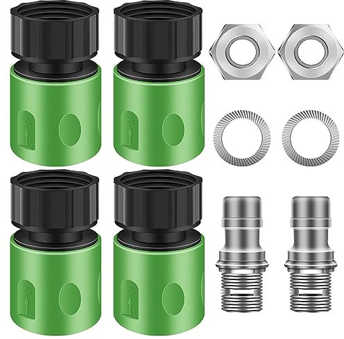 Haiouus 2 Kit Rasenmäher Deck Wash Kit, für Aufsitzrasenmäher Reinigungsaufsatz Kit, kompatibel mit C-ub Cadet, MTD, Troy-Bilt, C-Raftsman Rasenmäher Traktor, Deck Wash Adapter Zubehör
