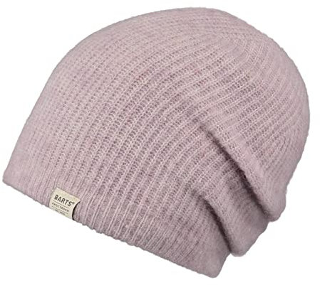 Barts W Lenn Beanie Lila/Violett - Weiche lockere Damen Strickmütze, Größe One Size - Farbe Orchid