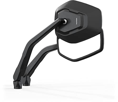 HIGHSIDER Esagano-RS Motorrad Spiegel, E-geprüft (2er-Pack) (schwarz/schwarz)