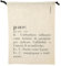 Sacchetto bread/pane 40x30 cm in Cotone Villa D’este Home Tivoli