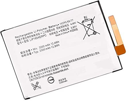 Trconelectron Replacement 3.85V, 12.4Wh LIP1654ERPC 1ICP5/55/77 Battery for Xperia XA2 L2 H3321 1ICP5/55/77