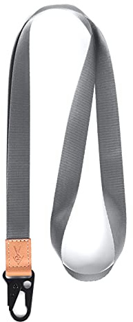 TOOLIN Coole Schlüsselbänder, Umhängebänder für Schlüssel, Geldbörsen, Schlüsselanhänger für Damen und Herren (grau)