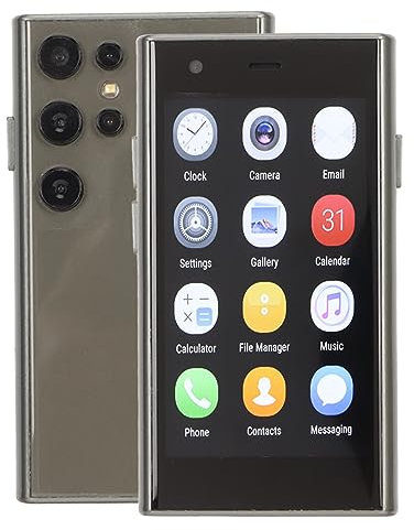 Cuifati S23 Pro Super-Smartphone für Kinder, 3G-Netzwerk-Handy Entsperrt, Android 8.1, 2 GB, 16 GB ROM, 3,0-Zoll-LCD, HD-Kamera, Dual-SIM-Kartensteckplatz, Unterstützt WiFi