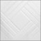 Decorative Ceiling and Wall Panels 2m2 (21.52 sqft) - 8 Panels (White 4)