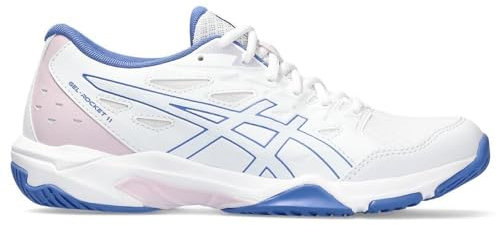 Asics Damen Gel-Rocket 11 Sneaker, Weißer Saphir, 46 EU