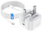 For iPhone 16/15 Fast Charger, 20W PD USB C Plug with 2M USB C to C Cable for iPhone 16/16 Plus/16 Pro/16 Pro Max/15/15 Plus/15 Pro/15 Pro Max, iPad Pro/Air/Mini,Type C Charger UK Power Adapter