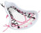 String Lacrosse Stick Head Strapazierfähiges Nylonnetz, Entwickelt für Lacrosse mit Außergewöhnlicher Kontrolle, Geeignet für Amateure und Profis (#3)