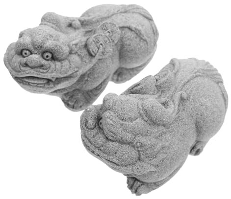 VICASKY 1Paar Mikrolandschaft Tier Statue Schildkröten Mini Gartendekorationen Niedliche Miniaturtierfigur Für Teich Und Garten Dekoration Für Wasserpflanzen Und Blumenbeete