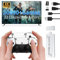 Kiyicjk Wireless Retro Game Console Stick, Video Game Console Built-in 20,000+ Classic Games with 23 Emulators, 4k HDMI Output Plug & Play TV Game Consoles with Dual 2.4GHz Wireless Controllers, 64GB