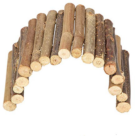 Haosie Tortoise House, 3.9 * 8.7in Hamster Bridge, Hamster Ladder Suitable for Reptile like Hamester Mice Rodents Chewing and Climbing