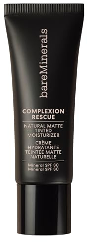 bareMinerals COMPLEXION RESCUE Feuchtigkeitscreme mit SPF 30 | Feuchtigkeitsspendende getönte Tagespflege mit mineralischem SPF 30 für ein strahlendes Finish. 24h Feuchtigkeit, 35ml