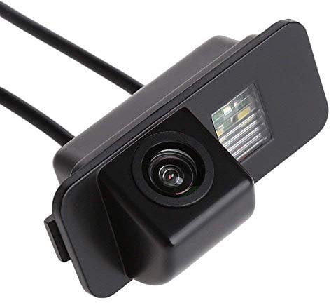 Kalakus Auto Rückwärtskamera in Kennzeichenleuchte Einparkhilfe Fahrzeug-Spezifische Kamera mit Wasserdicht integriert in Nummernschild Licht für Ford Mondeo/Fiesta/Focus Hatchback/S-Max/Kuga