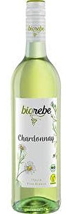 BioRebe Chardonnay Weißwein trocken IGP, 6er Pack (6 x 0.75l)