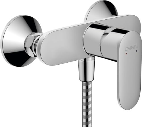 Hansgrohe Vernis Blend Thermostatic Exposed Mixer Shower Valve Chrome Two Flow