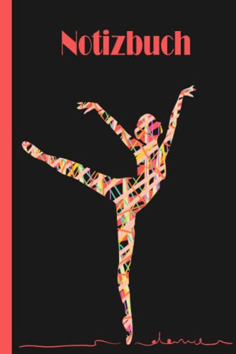 Ballett Notizbuch: Ballett Notizbuch, breit liniert, liniertes Papier-Notizbuch für Schule, Studenten, Geschenk für Kinder, Jungen, Mädchen, Ballett Notizbuch, Ballett Liebhaber