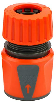 MIVOS Schlauchverbinder für 1/2 Zoll (13 mm) Gartenschlauch - Wasserschlauch Schnellkupplung zum Einfachen Anschluss an Wasserhahn und Bewässerungsgeräte