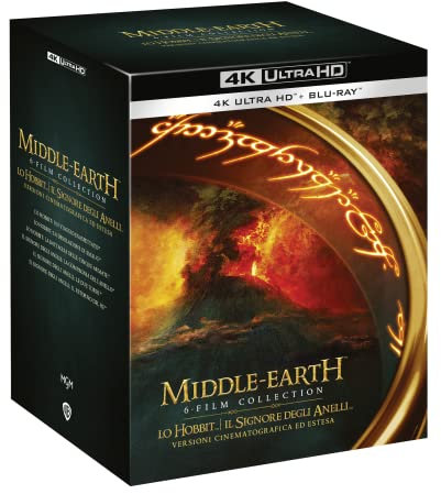 Śródziemie. Kompletna Kolekcja: Hobbit / Władca Pierścieni [Blu-Ray 4K] (Deutsche Sprache)