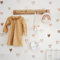 funlife 72 Stück Wandaufkleber selbstklebend, Boho Herzen mit Flecke, Skizze Herzen Wandsticker für Kinder, Mädchen, PVC-Wandtattoo Wandbild für Kinderzimmer, Babyzimmer, Spielzimmer,14,8x21cm