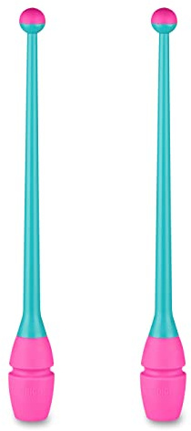DRUNA Einsteckbare Keulen für Rhythmische Sportgymnastik Indigo 41 cm