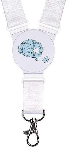 'Thought Bubble Jigsaw' Neck Strap/Lanyard (LY00025095)