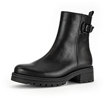 Gabor Damen Biker Boots, Frauen Stiefeletten,Moderate Mehrweite (G)