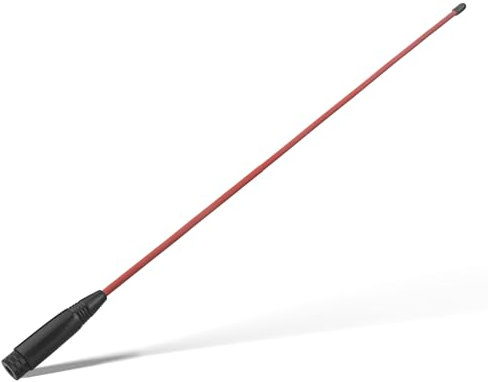 GPS-Antennen, 38,1 cm (15 Zoll) erweiterte Reichweite, flexible Antenne für Garmin Alpha 100/200 und Astro 220 320 430 – verbesserter Empfang, langlebiges Peitschen-Design (1 Stück, rot)