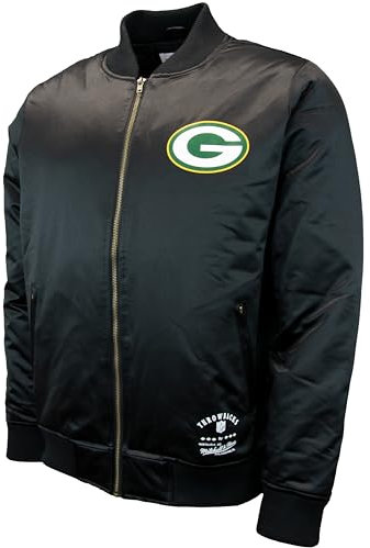 Mitchell & Ness NFL Team Bomber Jacke - Green Bay Packers, XXL