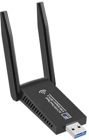 GREOHNMPAW 1300Mbps USB WiFi Adapter USB 3.0 Bluetooth 5.0 Dongle 2.4G&5GHz Dual Band WiFi 5 Network Wireless WLAN Receiver