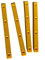 4 barra de pestañas, Mitre Bar - Deslizador con pestañas para sierra sobre mesa dewalt DWE7485 y DCS7485