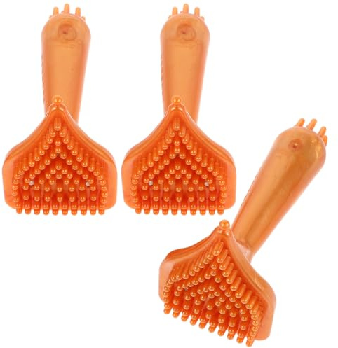 WOFASHPURET 3 Stück Handmassage Gua Sha Massagekamm Akupressur Körperbürste Für Ganzkörper Wellness Spa Anwendung