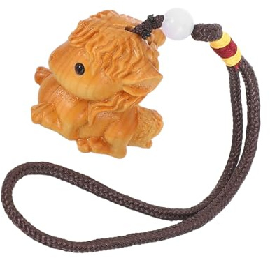 Homoyoyo Thuja-Pony-Anhänger Heimdekoration pferdestatue Miniatur-Pferdeskulpturen Innenpferdstatue Dekorative Gegenstand tierfiguren tischdeko ornamente niedliche tierskulptur