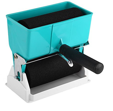 Tragbar Manuell Verstellbar Klebstoff Applikator mit 2 Rollen Handheld Energiesparend Gluer für Holzarbeiten DIY Beschichtung funktioniert (15,2 cm)