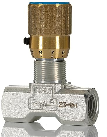 RS PRO Serie FT1251/2 Inline-Montage BSP Hydraulik-Durchflusssteuerventil 20 L/min, 210 bar
