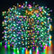 Quntis 100m 1000 LED Lichterkette Außen Bunt, IP44 8 Modi Cluster Lichterkette, Weihnachtsbeleuchtung Innen Strombetrieben, Weihnachtsdeko für Weihnachtsbaum Garten Balkon Terrasse Haus Zimmer Party