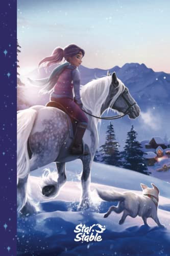 Star Stable Winter Magic Notebook: Ruled Composition Notebook, Journal | 6 x 9 in, 128 pages