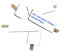TimeTEX Whiteboard-Klammern-Set - 6-tlg. - 60 x 25 mm - zum Beschriften - 10838