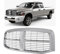 EzMech Kühlergrill-Montage, kompatibel mit Dodge Ram 1500 Grill 2006–2008 / Ram 2500 Grill 2006–2009 / Ram 3500 Grill 2006 2007 2008 2009 mit Chromrahmenschale mit Chrom-Einsatz