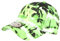 Hip Hop Honour Casquette Enfant Verte et Blanche Print Palmiers NY Baseball Sunrise 7 a 12 Ans - Taille Unique - Vert