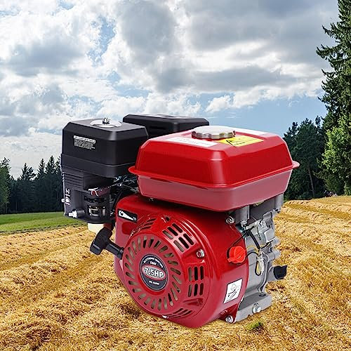 7.5hp 4-Takt OHV Benzinmotor Standmotor Kartmotor luftgekühlter Motor 20mm Welle Industrie Benzinmotor