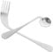 Adaptive Utensils Set Left Handed Easy Spoon and Fork Set Auxiliary Spoon Spork Kit Self Feeding Utensil Handles Silverware for Disabled Elderly Patients