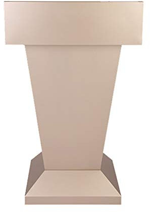 Rednerpult-Podiumsständer, stehendes Rednerpult aus Edelstahl, Rednerpult mit Schublade und großem Stauraum, Robustes kommerzielles Podium, vielseitig einsetzbar