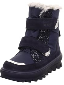 Superfit Fille Flavia Warm Gefütterte Gore-tex, Blau Silber 8000, 32 EU Large