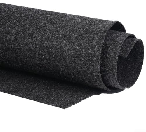 1M Speaker Mesh Cloth, Speaker Covering Fabric, Speaker Blanket Sound-absorbing Felt Fabric Dustproof Equipment Accessories(Grey)