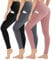 Gayhay 3er Pack Leggings Damen High Waist Sportleggings Blickdicht Sporthose für Sport Yoga Gym(Schwarz/Dunkelgrau/Rosa-T,S-M)