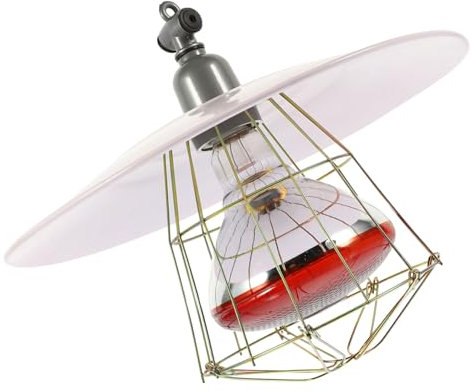 Toddmomy 1Pc Livestock Warming Lamp High-Temperature Resistant Heating Tool for Chickens Ducks Pigs More Safe and Cage Accessory for Pets and Livestock